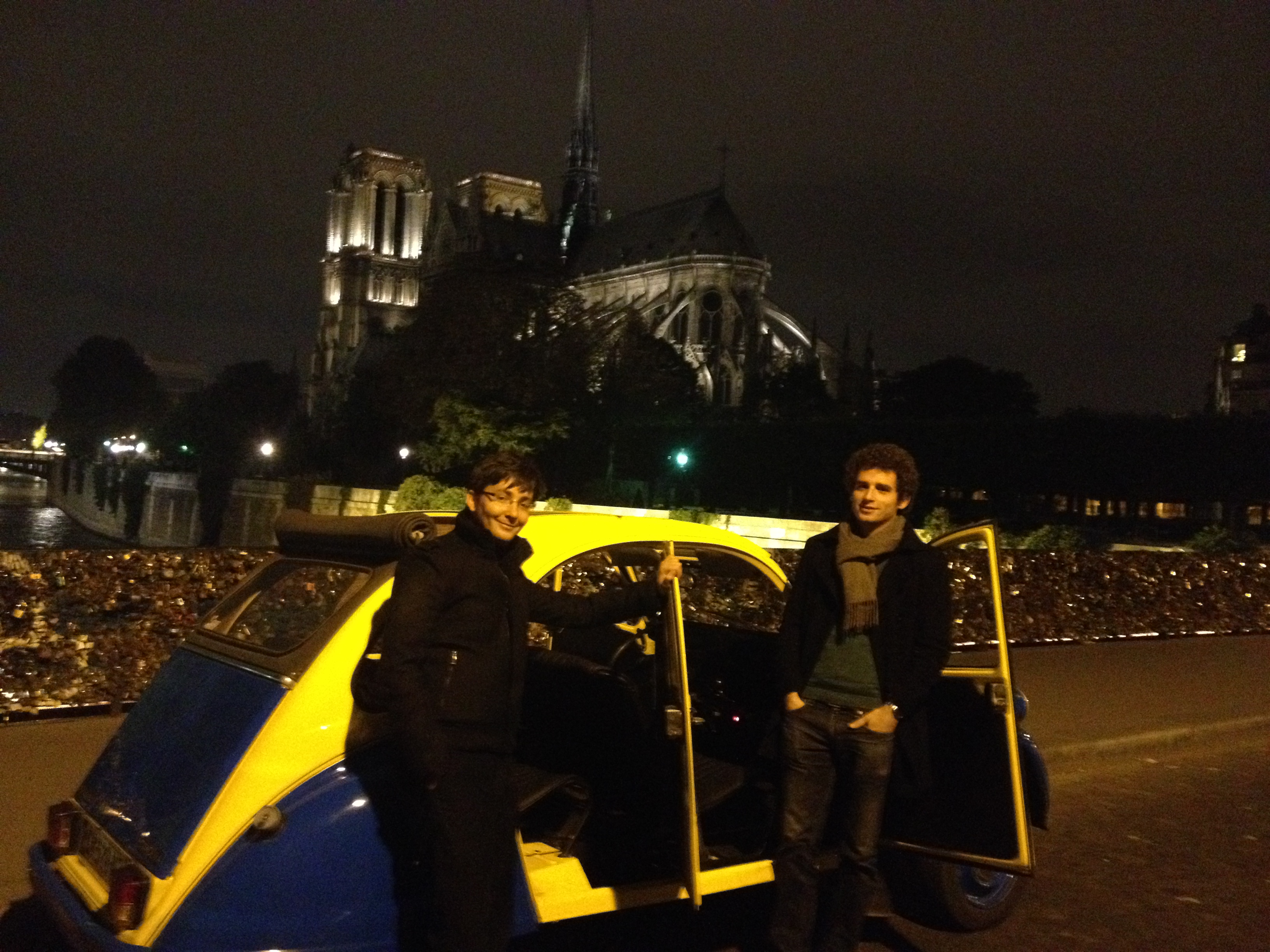 2CV Paris Tour - Paris By Night and Notre Dame 2