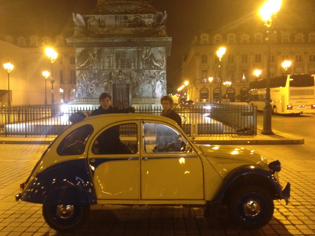 2CV Paris Tour - The Place Vendôme