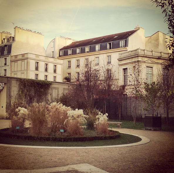 2CVParisTour - Jardin Anne Franck