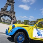 2CV Paris Tour : Visit Paris by 2CV! Eglantine and Place Jacques Rueff