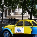 2CV Paris Tour : Visit Paris by 2CV The Church of Saint Sulpice and the fountain
