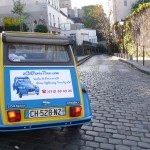 2CV Paris Tour : Visit Paris by 2CV! A secret street of Montmartre