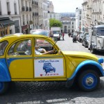 2CV Paris Tour - Visit Paris by 2CV! Heading to Rue des Abbesses