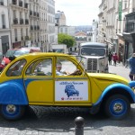 2CV Paris Tour - Visit Paris by 2CV! Leaving the 18th district