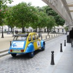 2CV Paris Tour - Visit Paris by 2CV! The french Cafés of Place Dauphine