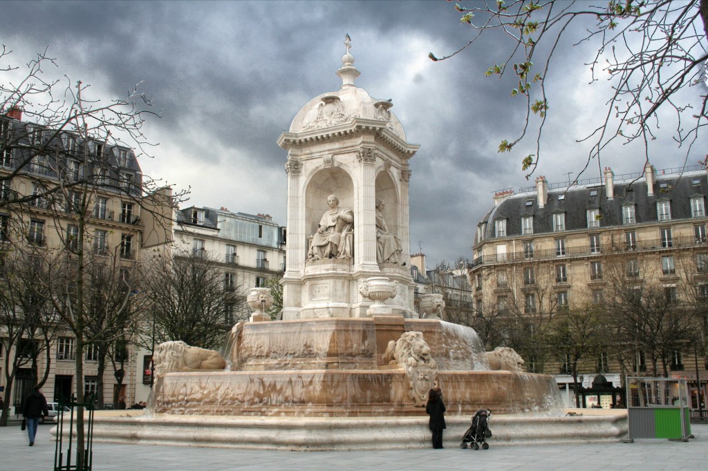 2CV Paris Tour : Visit Paris by 2CV! Place Saint Sulpice