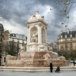 2CV Paris Tour : Visit Paris by 2CV! Place Saint Sulpice